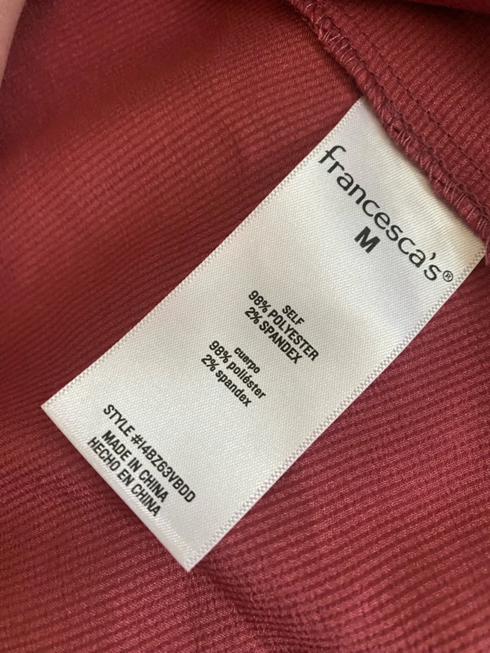 Francesca’s Mi Ami Satin Lace Trim Midi Skirt M Pink Side Slit Slip Coquette - Picture 3 of 5